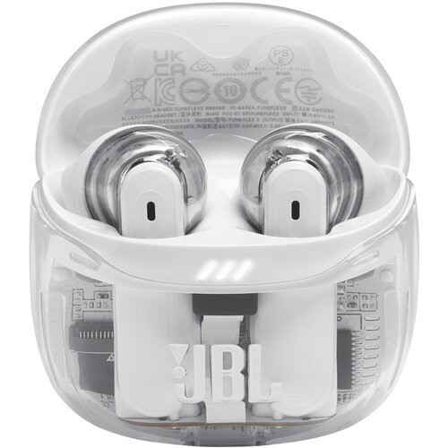 JBL Tune Flex 2 Ghost Edition bele slu&amp;scaron;alke, (21648284) Slike