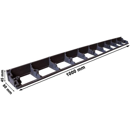 Nero lajsna PVC za oblutak 1m Cene