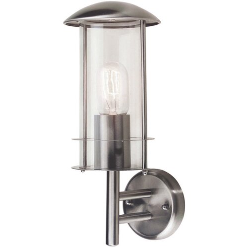 Elstead Lighting Elstead Bruges Zunanja stenska svetilka z 1 lučjo, nerjaveče jeklo IP44, E27, (22100073) Cene