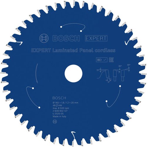 Bosch List testere za laminat, 165mm, 48T Cene