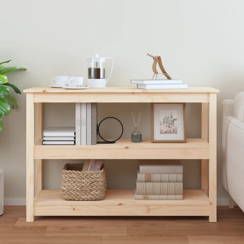  Konzolni stol 110 x 40 x 74 cm od masivne borovine Slike
