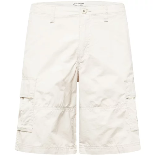 Jack & Jones Cargo hlače 'COLE CAMPAIGN' ecru/prljavo bijela