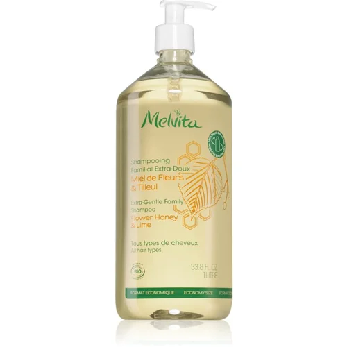 Melvita Extra-Gentle Shower Shampoo ekstra nežen šampon za vso družino 1000 ml