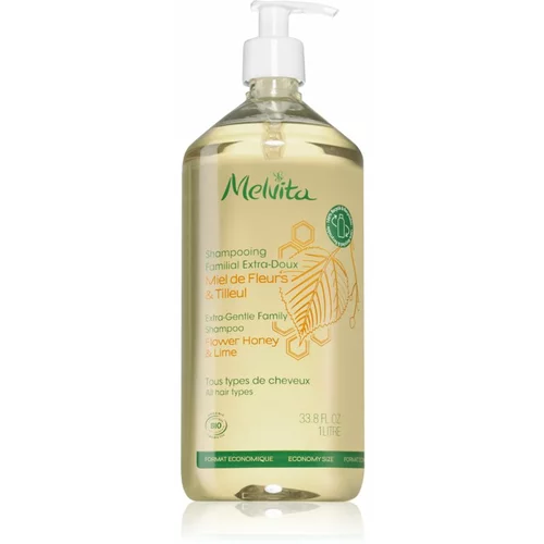 Melvita Extra-Gentle Shower Shampoo ekstra nježni šampon za cijelu obitelj 1000 ml