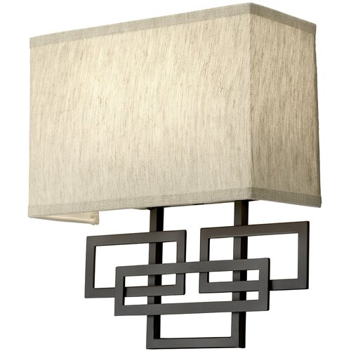 Elstead Lighting Hinkley HK-LANZA2 - Zidna svetiljka LANZA 2xE14/40W/230V bronzana Cene