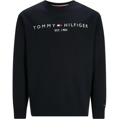 Tommy Hilfiger Big & Tall Sweater majica morsko plava / crvena / bijela