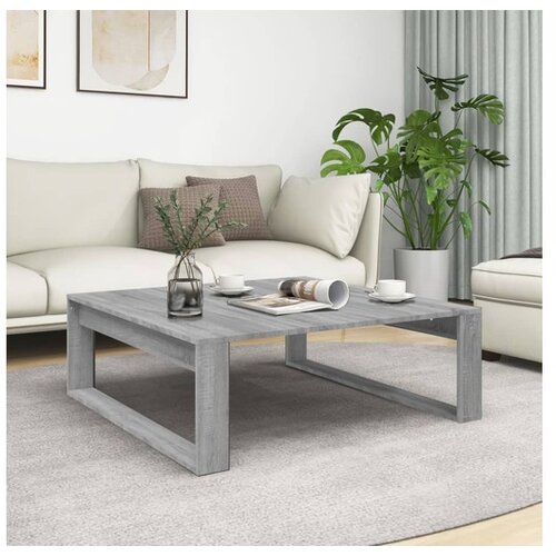  Stolić za kavu boja hrasta 100 x 100 x 35 cm konstruirano drvo Cijene