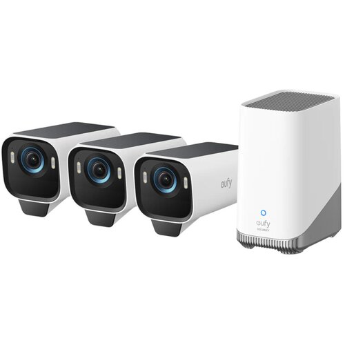 Eufy Security Cam S3 Pro 3 kamere z bazo Cene