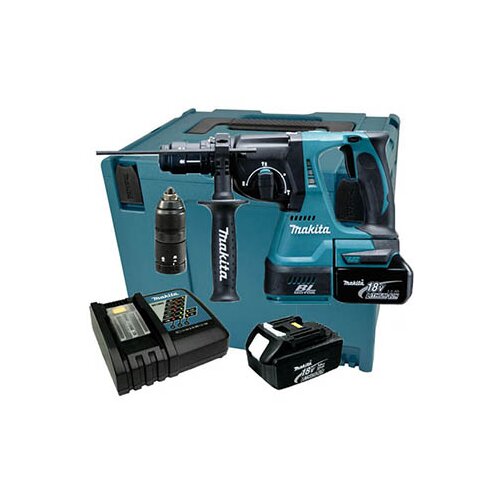 Makita akumulatorsko vrtalno kladivo DHR243RFJ 18V/3,0Ah 2,0J Cene