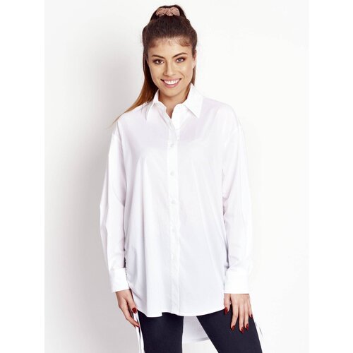 LeMonada White oversize shirt drawstringed sides Cijene