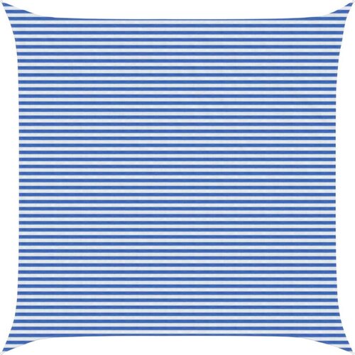  Senčna platna Modra in bela 7 x 7 m HDPE, (5000241484) Cene