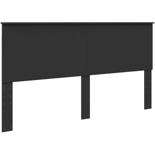  Krevetna konstrukcija Crna 180 x 200 cm Čvrsto borovo drvo Slike