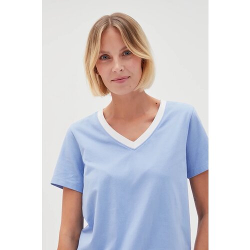 Marisse Women's T-Shirt L-Ts-4600 Blue Cene