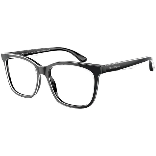 Emporio Armani EA3228 6051 M (51) Črna/Kristalna