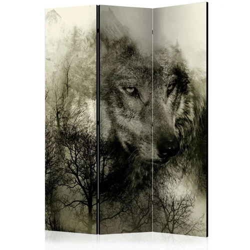  Paravan u 3 dijela - Mountain Predator (Beige) [Room Dividers] 135x172