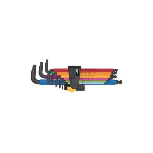 Wera 950/9 Hex-Plus Multicolour Imperial 2 unutarnji šesterokutni komplet kutnih odvijača 9-dijelni Cijene