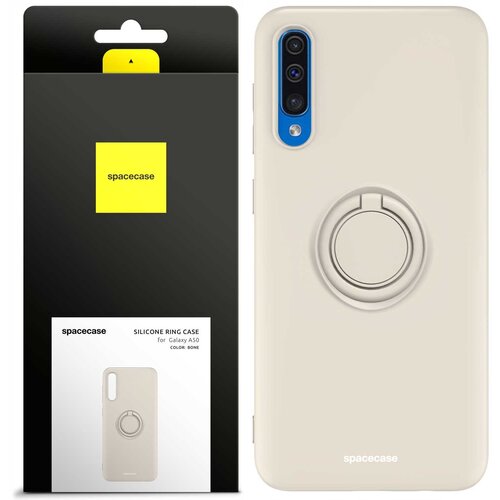 Spacecase SILIKONSKI OVITEK OBROČ ZA SAMSUNG GALAXY A50 BONE OVITEK, (21964014) Cene