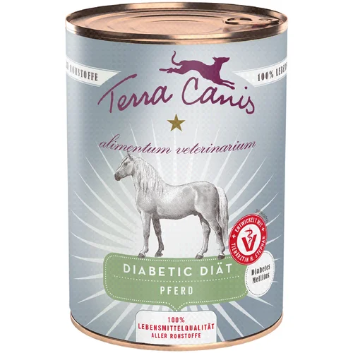 Terra Canis Ekonomično pakiranje Alimentum Veterinarium Diabetic Diet 12 x 400 g - Konjetina