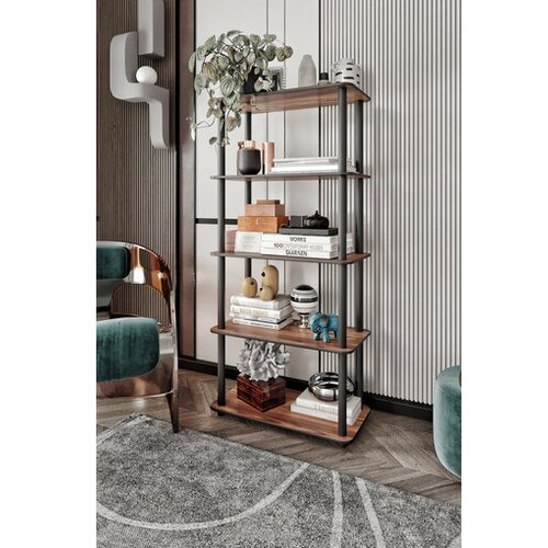 Hanah home polica za knjige Bookcase 5 Rect Cene