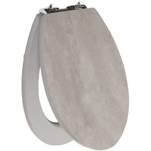 Poseidon wC daska Dark stone (Samospu&amp;scaron;tajuća, MDF) Slike