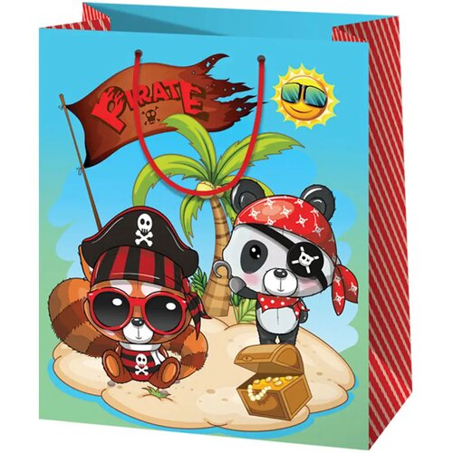 Cardex Živalski pirati normalne velikosti ekskluzivna darilna vrečka 11x6x14cm Cene