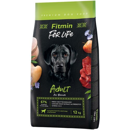 Fitmin Dog For Life Adult - Varčno pakiranje: 2 x 12 kg Cene