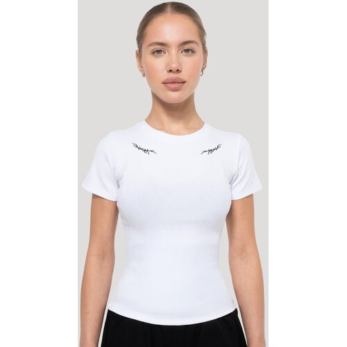 GymBeam Women&lsquo;s Tribal Ribbed T-shirt White XL Cijene