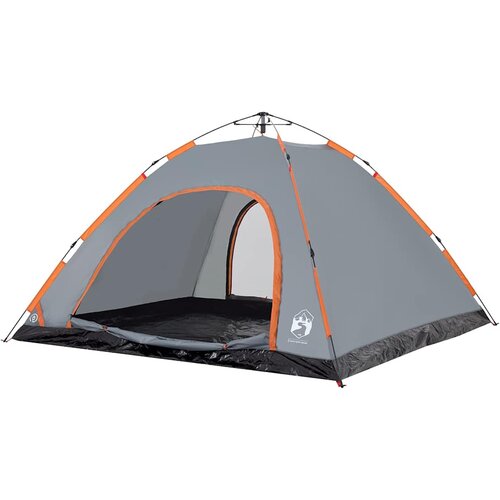  za kampiranje za 5 osobe sivo-narančasti brzo otpu&amp;scaron;tanje Slike