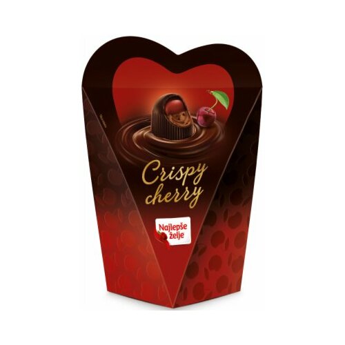 Štark bombonjera najlepše želje crispy cherry 150G Cene