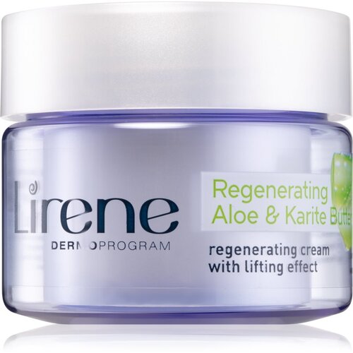 Lirene Moisture &amp;amp; Nourishment regeneracijska lifting krema z aloe vero in karitejevim maslom 50 ml Slike