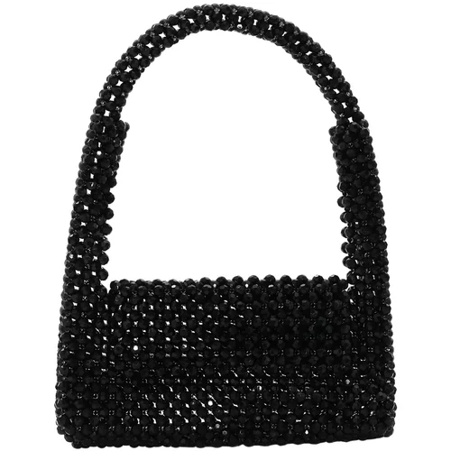 FELIPA Ročna torbica črna
