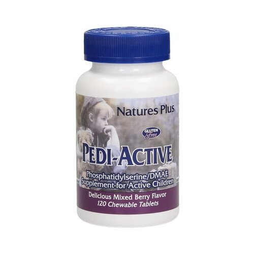 Nature's Plus Pedi-Active® s LECI-PS®/DMAE - 120 žvak. tabl. Cijene