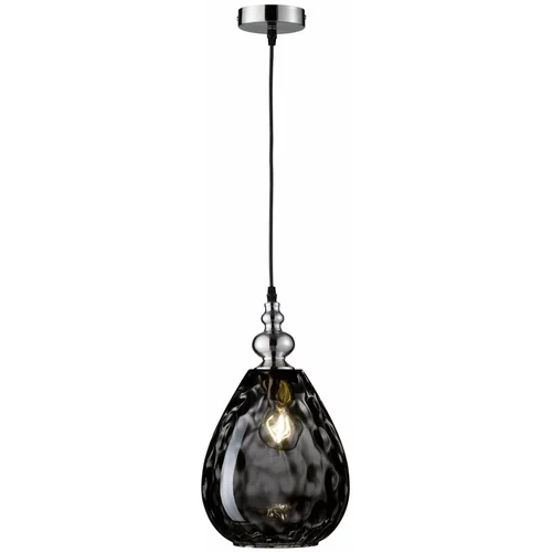 Fischer & Honsel viseća crna staklena svjetiljka Uller