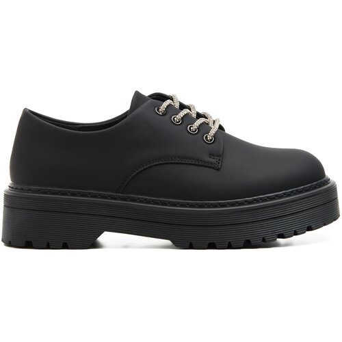 Cropp ženske derby cipele - Crna 0522S-99X Slike