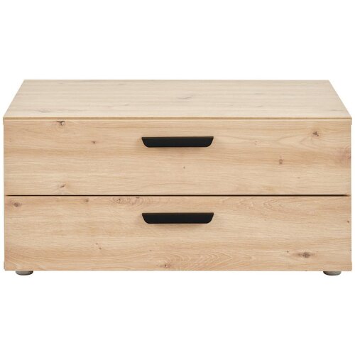 XXXL Predalnik Basic Two 2s 2 Predala, Hrast Slike