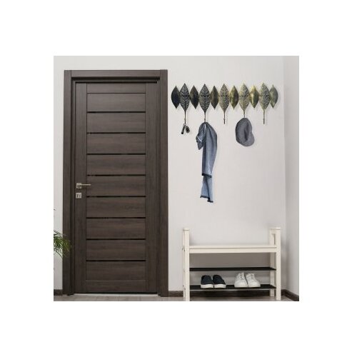 Wallxpert metalna zidna kuka multicolor dilber Slike