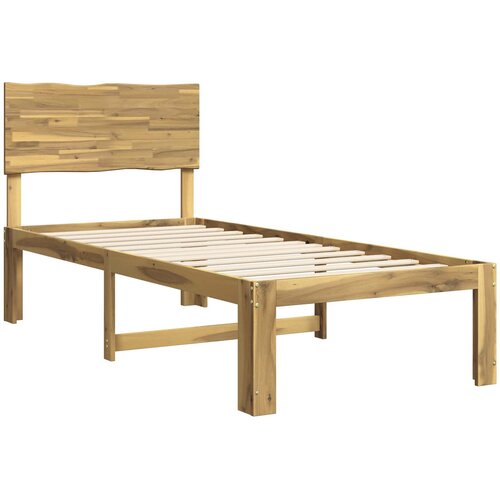  Krevet s uzglavljem ROSTOCK Bijela 90 x 190 cm Slike