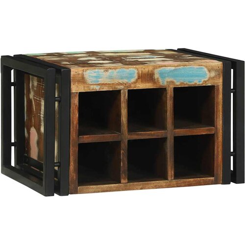  Stalak za vino 2 pcs 46 x 35 x 27,5 cm Čvrsto drvo iz reciklaže Cijene