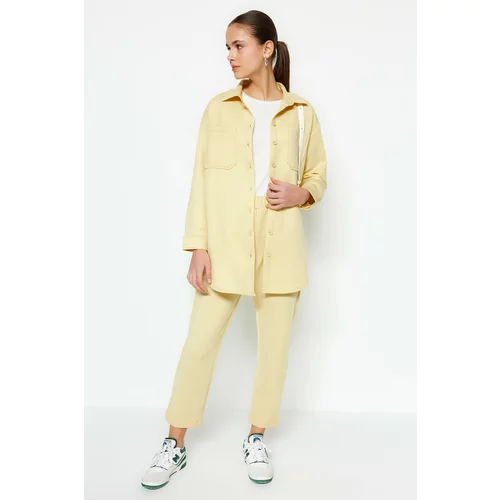 Trendyol Two-Piece Set - Yellow - Relaxed fit
