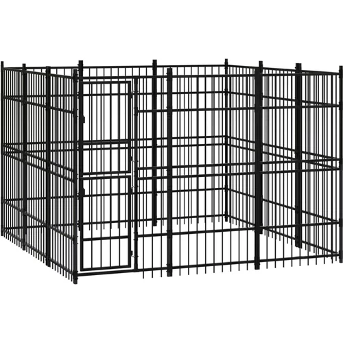  vanjski kavez za pse čelični 8,29 m²
