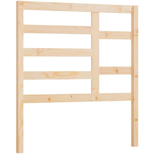 Maison Chic posteljno vzglavje - vzglavna omarica - nočna omarica 81x4x104 cm trdna borovina, (21704497) Slike