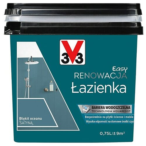 V33 Boja za renovaciju Renovation Perfection (Plava, 750 ml, Namijenjeno za: kupaonica) Cijene