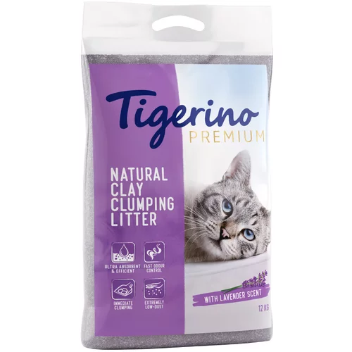 Tigerino Special Edition / Premium pijesak za mačke - miris lavande - 12 kg