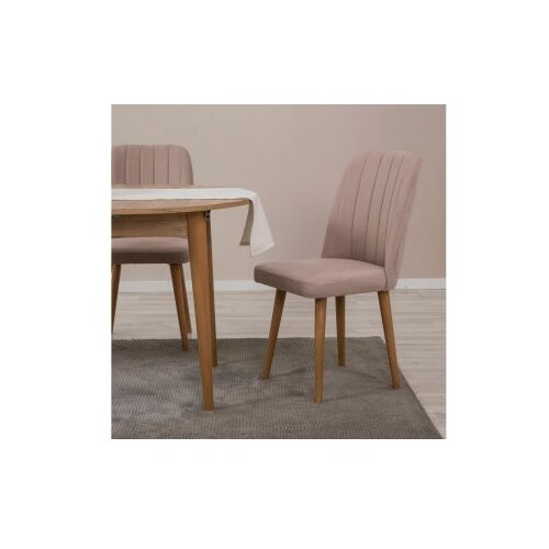 Woody Fashion Set trpezarijski sto, 2 trpezarijske stolice i 2 klupe Vina 0900 Bež Slike