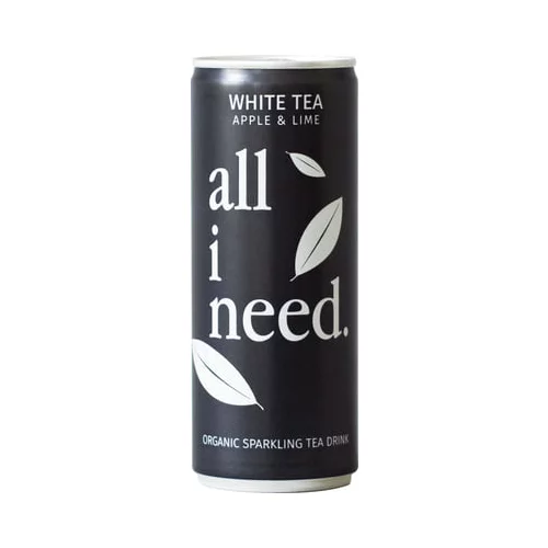 all i need bio white tea apple & lime - 250 ml