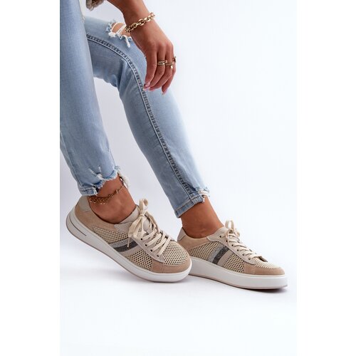 S. BARSKI Women's Leather Sneakers D&A Cene