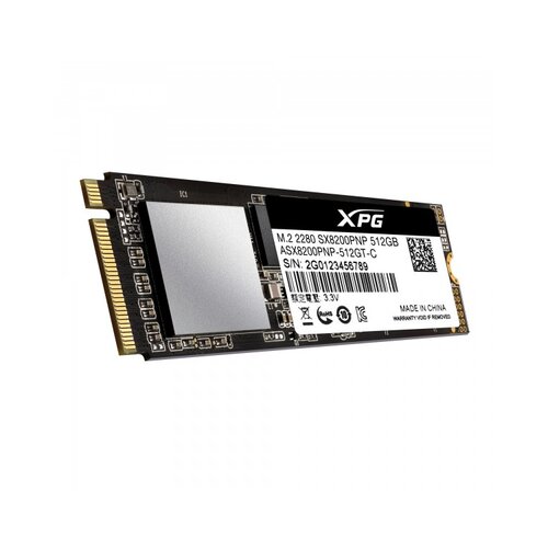 Adata XPG 512GB SX8200 Pro, M.2 2280, PCIe Gen 3 x4 NVMe 1.3, 3500/3000MB/s (ASX8200PNP-512GT-C) ssd Slike