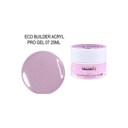  SECRETLY ECO BUILDER ACRYL PRO GEL 07 25ML Slike