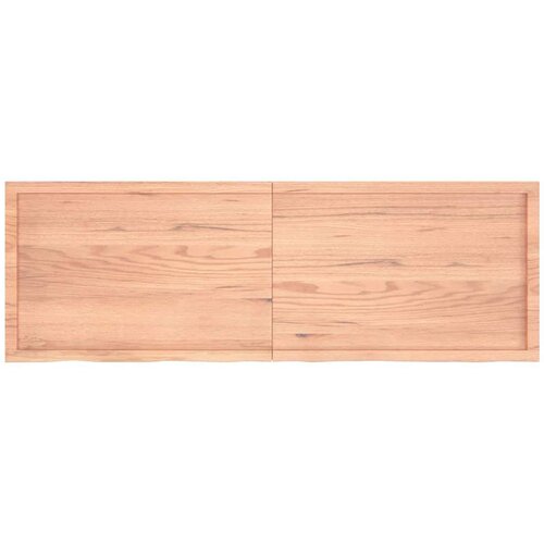  Kupaonska radna ploča svjetlosmeđa 180x60x6 cm tretirano drvo Cijene