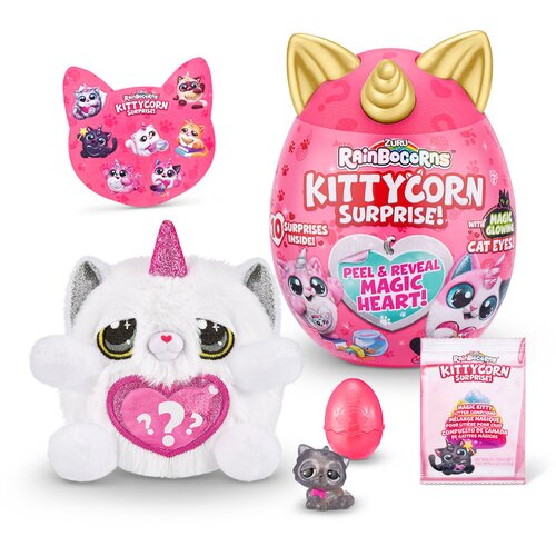 Zuru Mali plišasti Rainbocorns Kittycorn Suprise Cene